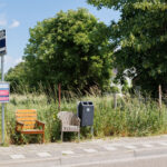 De bushalte aan de Dorpsstraat in Bingelrade